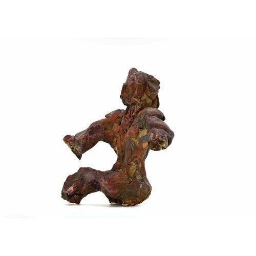 1960s Sirio Pellegrini, Terracotta Figure Sculpture, 1960s, Terracotta For Sale - Image 5 of 5