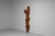 Abstract Modern Totem Wall Sculpture in Teak, 1960 For Sale - Image 6 of 15