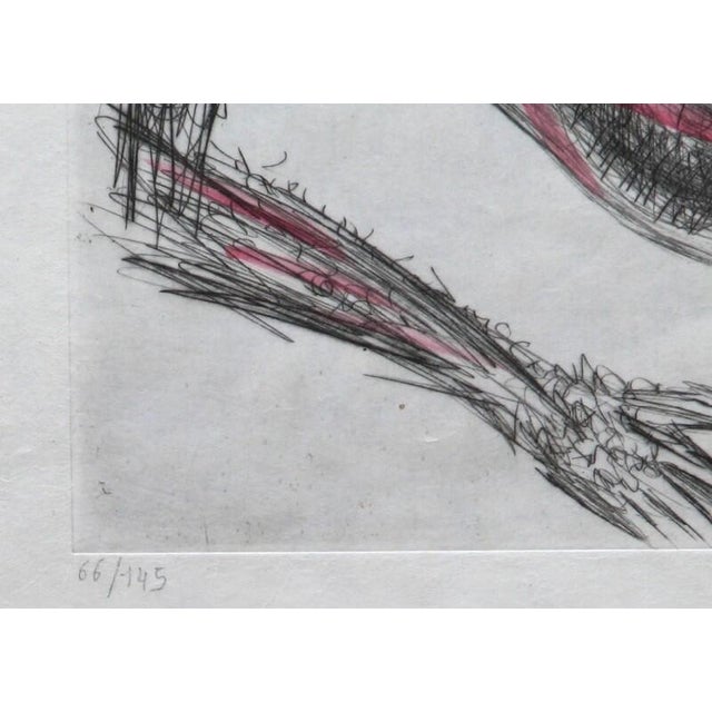 Surrealism 1960s Dali La Venus Aux Fourrures Woman With Whip H Sig Dali Archives Certified For Sale - Image 3 of 5