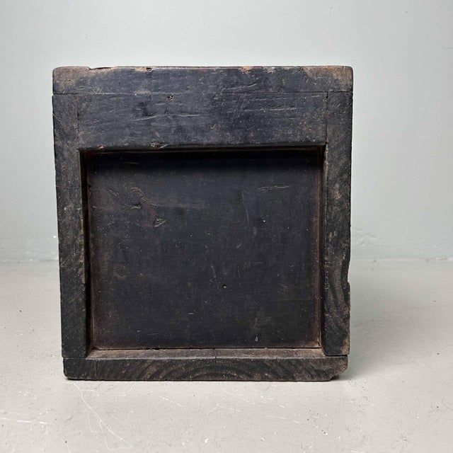 Antique Wooden Zenibako Temple Offering Box, Japan, 1890s For Sale - Image 17 of 18