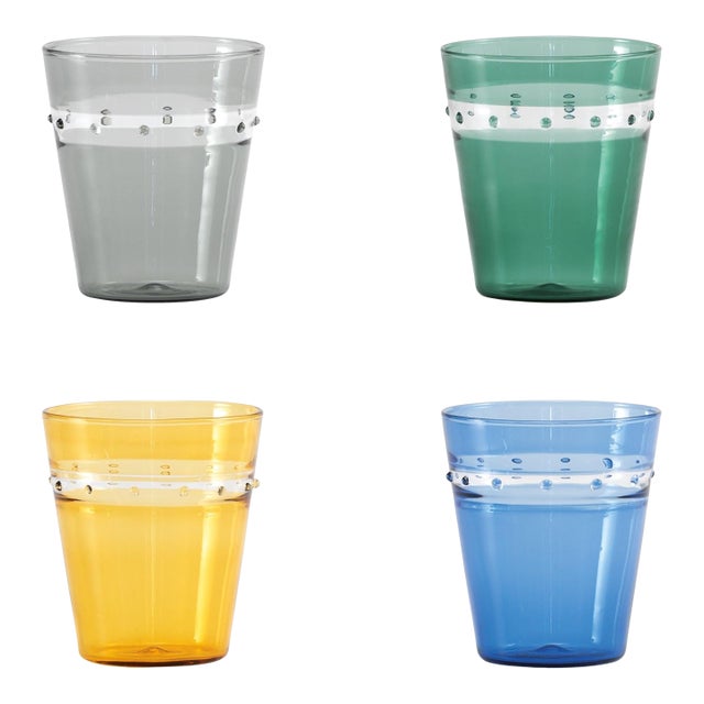 A Pallini Tumbler - Assorted Set of 4 For Sale