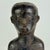 African Magnanimous Vintage Wood Bust Carving of African Male Figure For Sale - Image 3 of 9