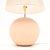 Cream Vintage French Ceramic Lamps from Habitat, 1970, Set of 2 For Sale - Image 8 of 11
