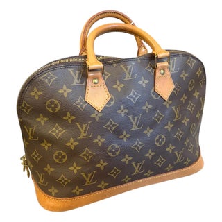 A Late 20th Century Louis Vuitton Monogram Canvas Alma Hand-Bag For Sale