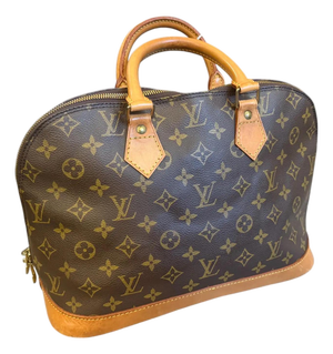 A Late 20th Century Louis Vuitton Monogram Canvas Alma Hand-Bag