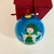 Vintage Li Bien Style Hand-Painted Snowman Glass Christmas Ornament With Original Box For Sale - Image 4 of 9