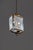 Art Deco Italian Brass and Glass Lantern, 1950s For Sale - Image 11 of 11