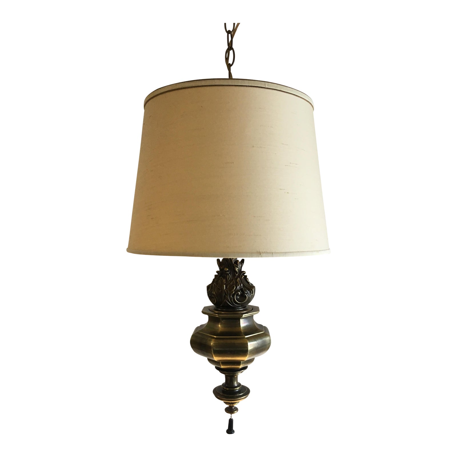 MidCentury Stiffel Brass Swag Lamp Chairish