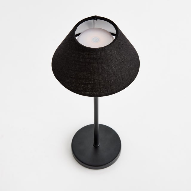 Contemporary Alluna Cordless Led Lamp 14" - Black For Sale - Image 3 of 8