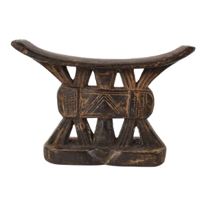 Early 20th Century Shona Wood Headrest