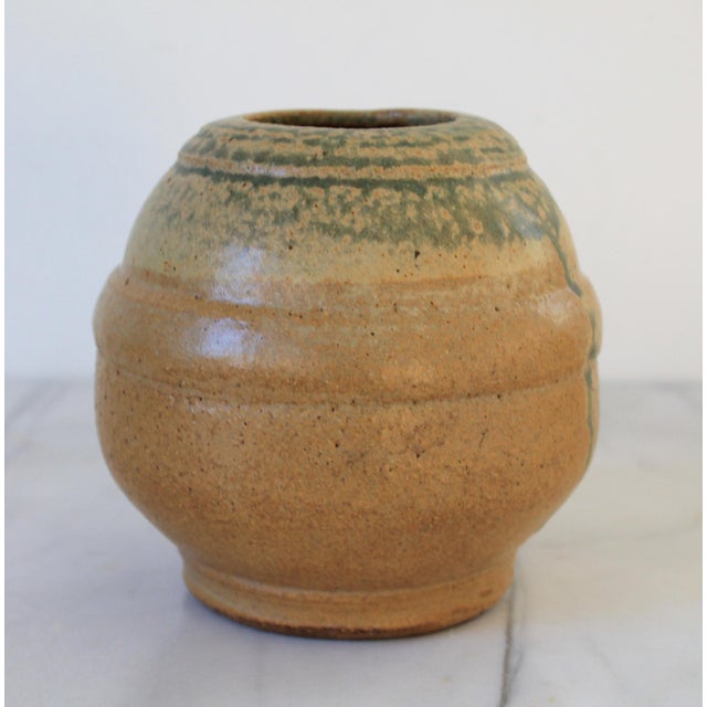 1970's Studio Art Pottery Vessel or Vase For Sale In Milwaukee - Image 6 of 8