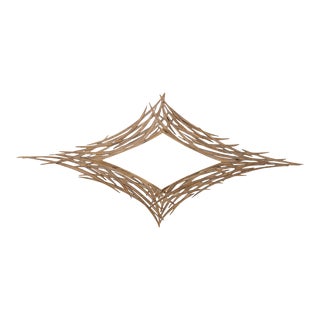 Christopher Guy Contemporary Sculptural Wood Wall Mirror For Sale
