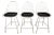 3 Eames Herman Miller Wire Counter Stools For Sale