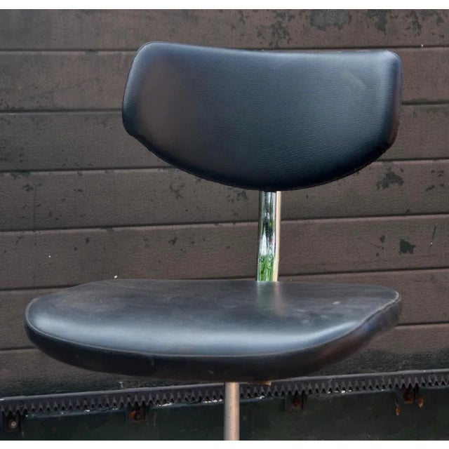 Vintage Adjustable Doctors Chair For Sale - Image 10 of 11