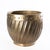 Gold Vintage Brass Jardinière Planter For Sale - Image 8 of 12