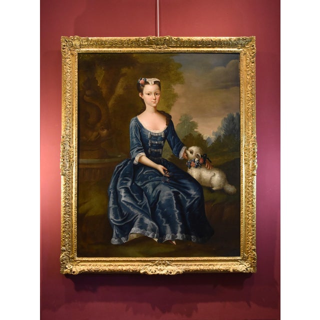 After George Knapton, Portrait of Lady, 1750, Oil on Canvas