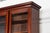 Brown Large 19th Century English Mahogany Glazed Bookcase, 1870s For Sale - Image 8 of 17