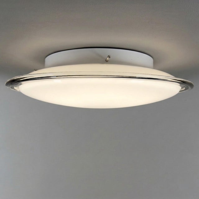 Space Age Murano Glass Ceiling Lamp from Simon & Schelle, 1970s For Sale - Image 3 of 13