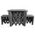 Vintage Ebony Tribal Modern Nupe Large Table For Sale - Image 4 of 7