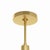 2020s Oliver Orb Pendant, Natural Brass For Sale - Image 5 of 10