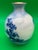 1889-1906 American Belleek Ceramic Art Co Early Lenox Blue Hand Painted Vase For Sale - Image 11 of 12