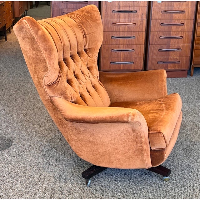 Vintage James Bond Supervillain Ernst Stavro Blofeld Armchair by G-Plan Furniture c.1962 For Sale In San Francisco - Image 6 of 8