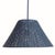 Make a color statement in rich navy with our hand woven rattan pendant. A striking tapered silhouette, this fixture is...