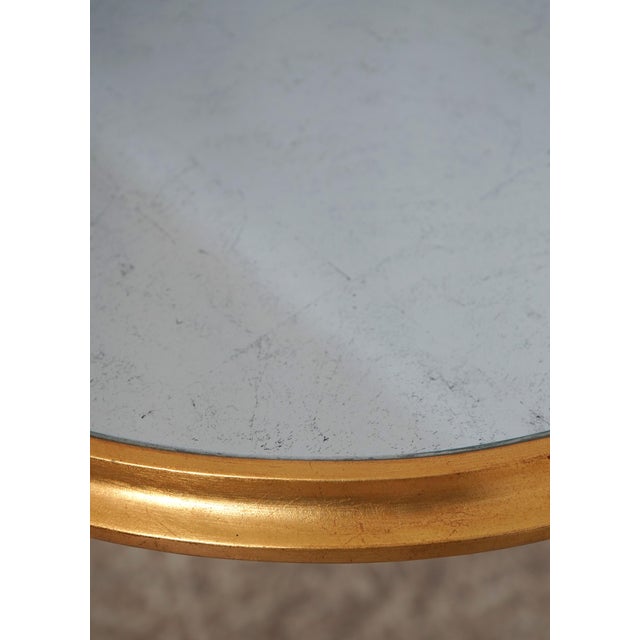 Glass Lillian August by Hickory-White Mirror Top Coffee Table For Sale - Image 7 of 16