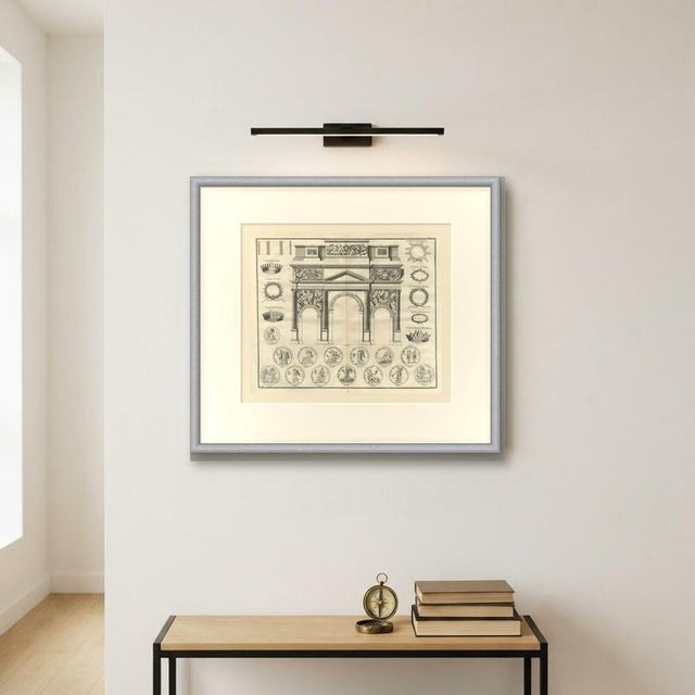 Bernard de Montfaucon, Roman Military Crowns and an Arch of Three Openings, 1722, Engraving For Sale - Image 6 of 8