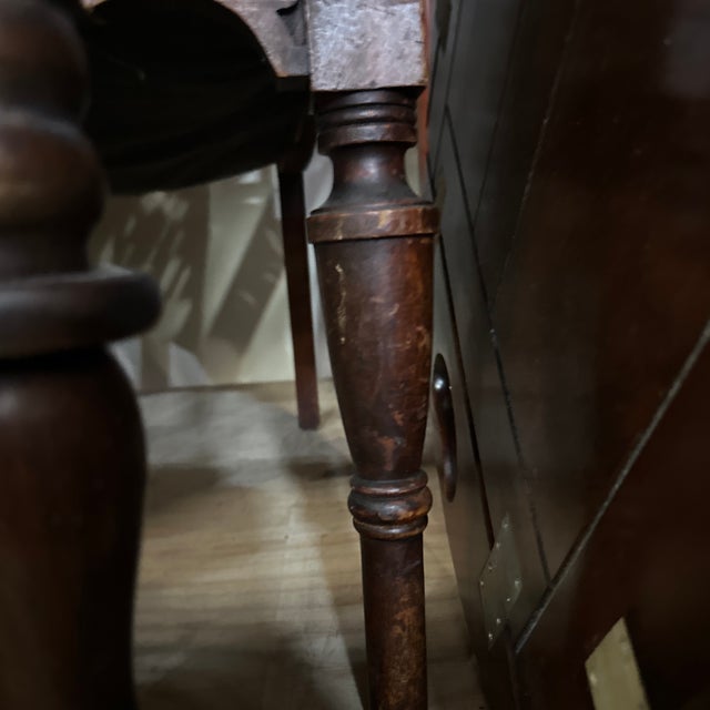 1970s 1970s Wooden Mid-Century Modern Detailed Carved Chair With Floral Cushions For Sale - Image 5 of 5