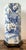 Late 20th Century Vintage Asian Blossom Blue and White Umbrella Stand For Sale - Image 5 of 12