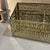 1970s 1970s Small Brass Filigree Desk Accessory/Organizer For Sale - Image 5 of 8