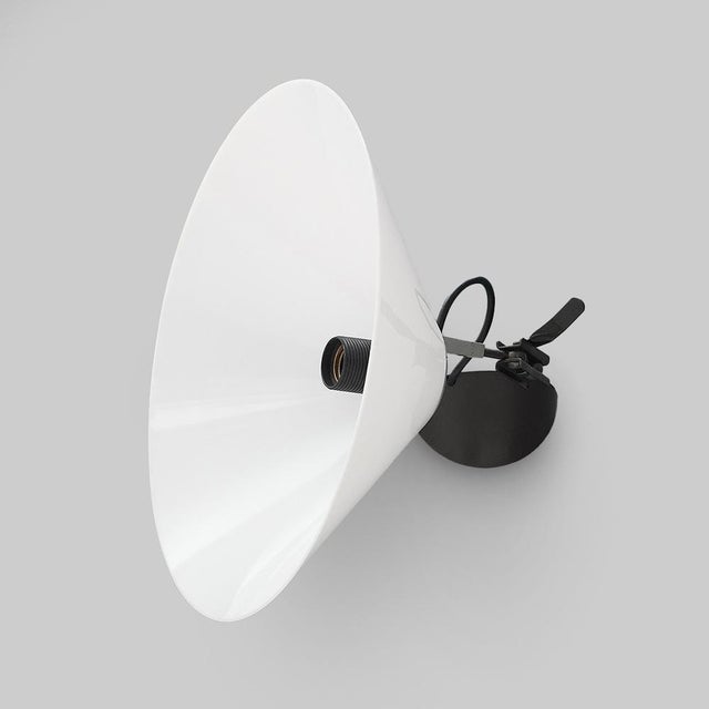 Black Aggregato Wall Lamps by Enzo Mari for Artemide, 1970s, Set of 2 For Sale - Image 8 of 15