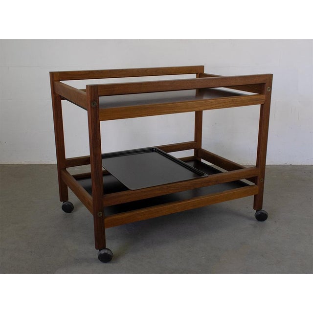 Tray Table by Børge Mogensen for Fredericia, 1970s For Sale - Image 9 of 11