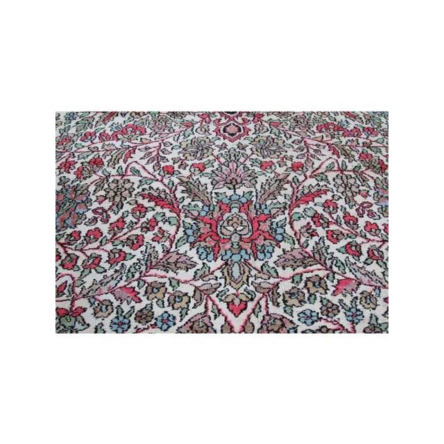 12x18 Indo Kashmir Silk Area Rug - 100901 For Sale - Image 9 of 14