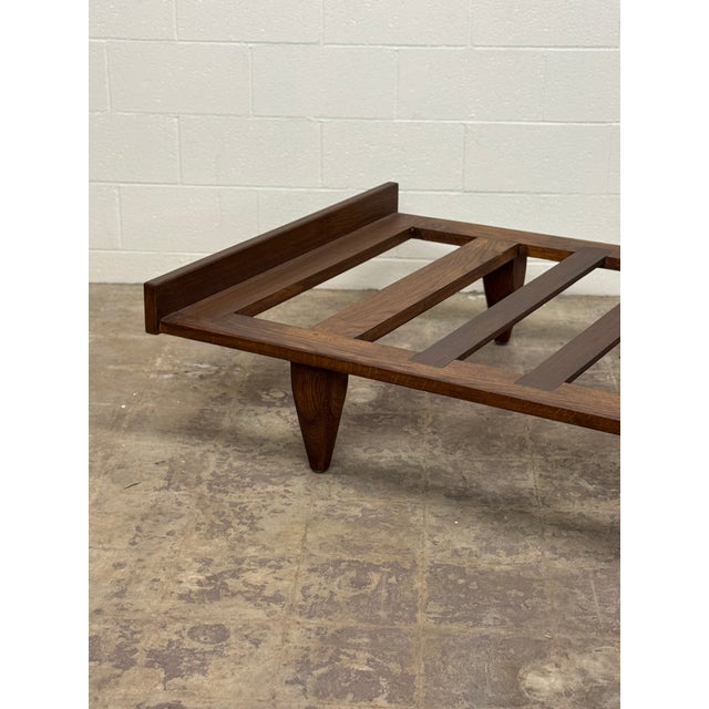 Wood Senufo inspired Solid Wood Daybed For Sale - Image 7 of 12
