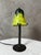 Metal Art Deco Table Lamp in Frosted Glass, 1930s For Sale - Image 7 of 16