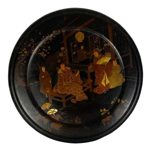 Japanese Papier Mache Charger