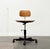 Wood Mid-Century Modern Danish Swivel Architect's Office by Jørgen Rasmussen for Kevi Fritz Hansen, 1960s For Sale - Image 7 of 18