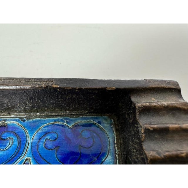 Ceramic 1960s Vintage Mid-Century Modern Aldo Londi Bitossi Italian Ceramic Pottery Ashtray For Sale - Image 7 of 11