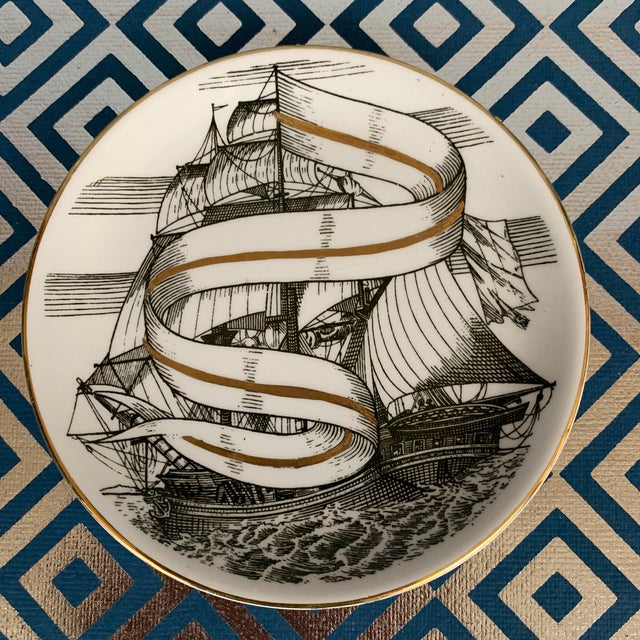 Fornasetti Vintage Cocktail Coasters Set of 5 Chairish
