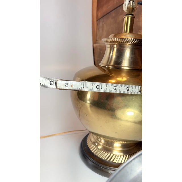 Mid 20th Century Fredrick Cooper Brass Lamp, Hollywood Regency, Midcentury Modern For Sale - Image 6 of 12