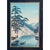 "Arashiyama" Japanese Woodblock Print by Kenji Kawai Mid Century art. Framed beautifully in a double black and gold Matt...