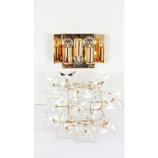 Large Crystal Sconce from Kinkeldey, Germany, 1970s For Sale - Image 10 of 11