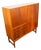 Mid Century Danish Modern Credenza Sideboard 4 Drawers Teak Oak MCM Denmark MCM For Sale