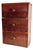 Antique Pine Three Drawer Chest: Primitive Tabletop Storage For Sale