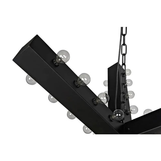 Not Yet Made - Made To Order NOIR Cruzar Light, Black Iron For Sale - Image 5 of 6