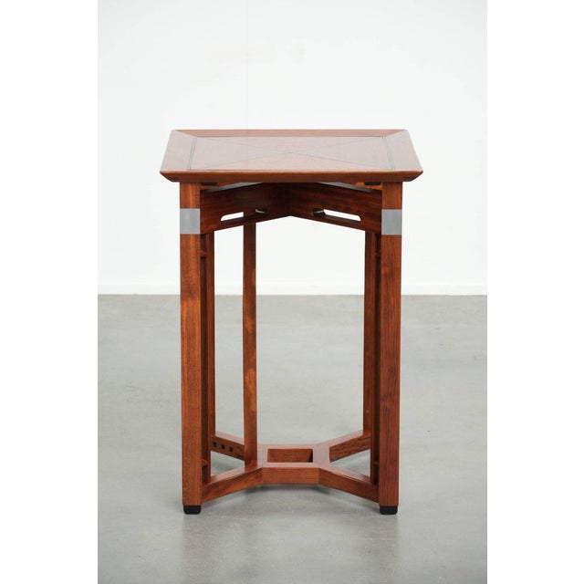 Art Deco Side Table with Removable Top by Schuitema from the Decoforma Series For Sale - Image 5 of 15