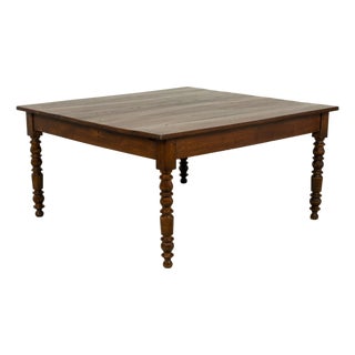 Mid-19th Century French Louis Philippe Oak Table For Sale