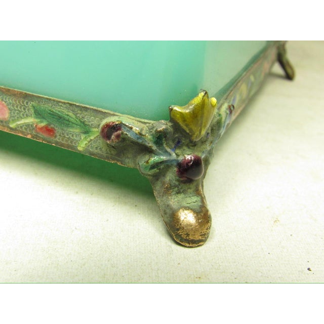 Antique Chinese Peking Glass Box For Sale - Image 12 of 17